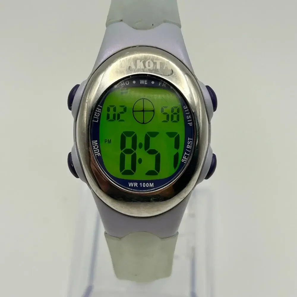 Dakota Digital Sports Wristwatch Green Dial, 27mm Working